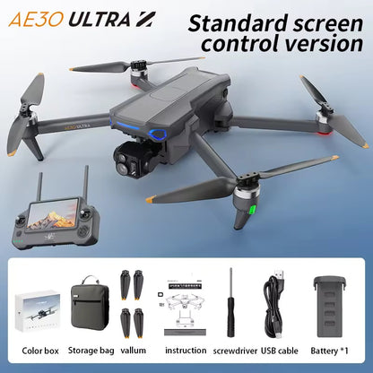 Photographer Drone with Tri-axis Brushless Universal Frame Laser Obstacle Avoidance TF-AE30