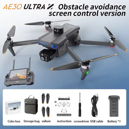 Photographer Drone with Tri-axis Brushless Universal Frame Laser Obstacle Avoidance TF-AE30