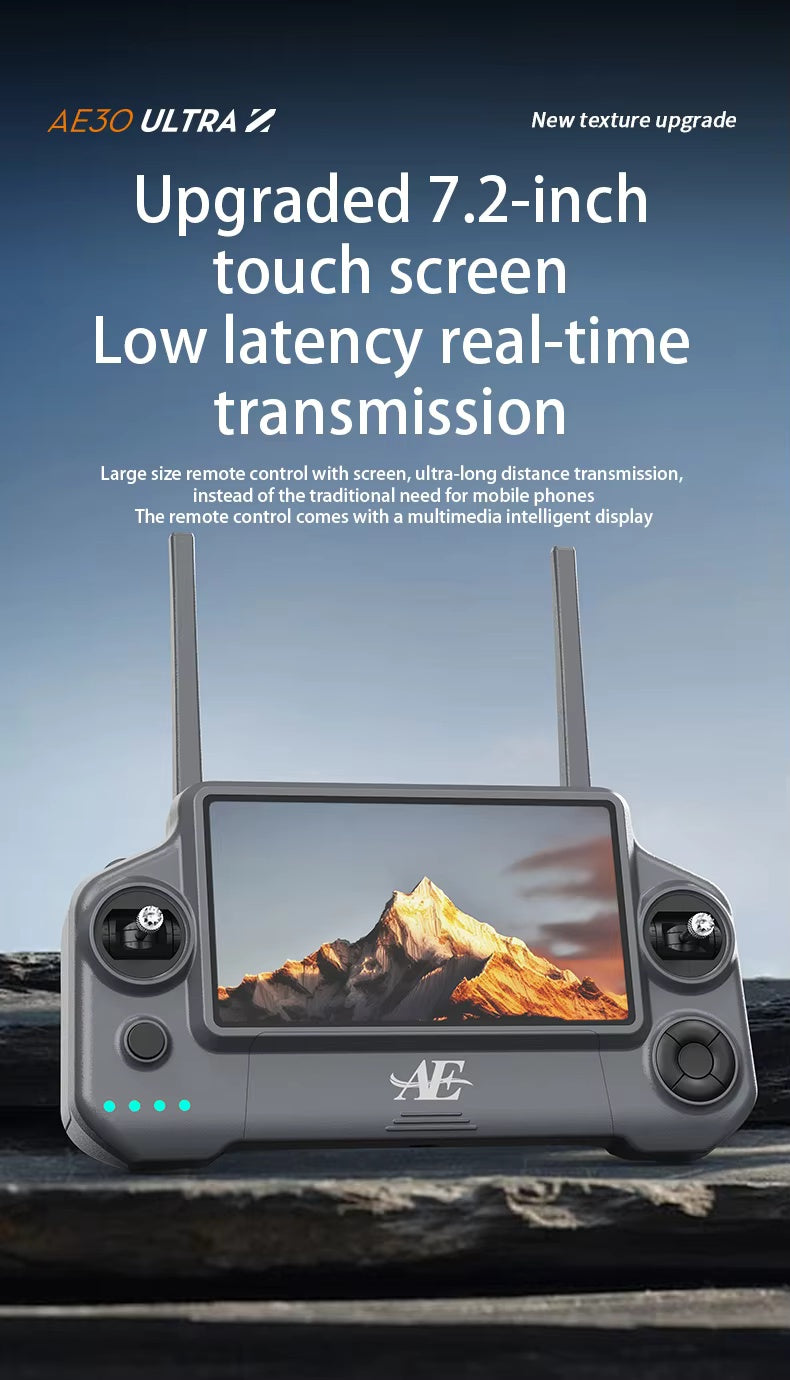 Photographer Drone with Tri-axis Brushless Universal Frame Laser Obstacle Avoidance TF-AE30