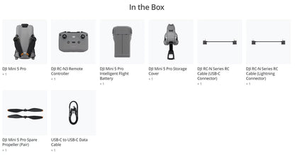 DJI Mini 5 Pro Drone Featuring A Large 1-Inch CMOS Camera,Video Transmission, and Advanced Features